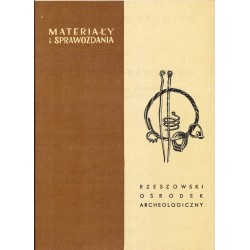 Materiały i sprawozdania Rzeszowskiego Ośrodka Archeologicznego za lata 1968-1969